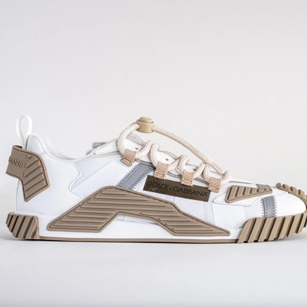 Size EU42.5 | US9.5 - DOLCE & GABBANA Men's NS1 Paneled Sneakers Authentic NEW - Picture 2 of 16